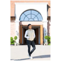 Damen PIKEUR Westen<Athleisure Leichte Steppweste mit Kapuze