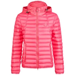 Damen PIKEUR Reitjacken<Athleisure Leichte Steppjacke mit Kapuze