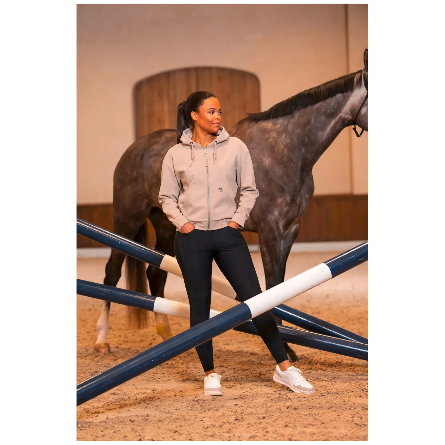 Damen PIKEUR Geschenke Für Reiter|Pullover & Hoodies<Athleisure Oversized Hoody Jacket