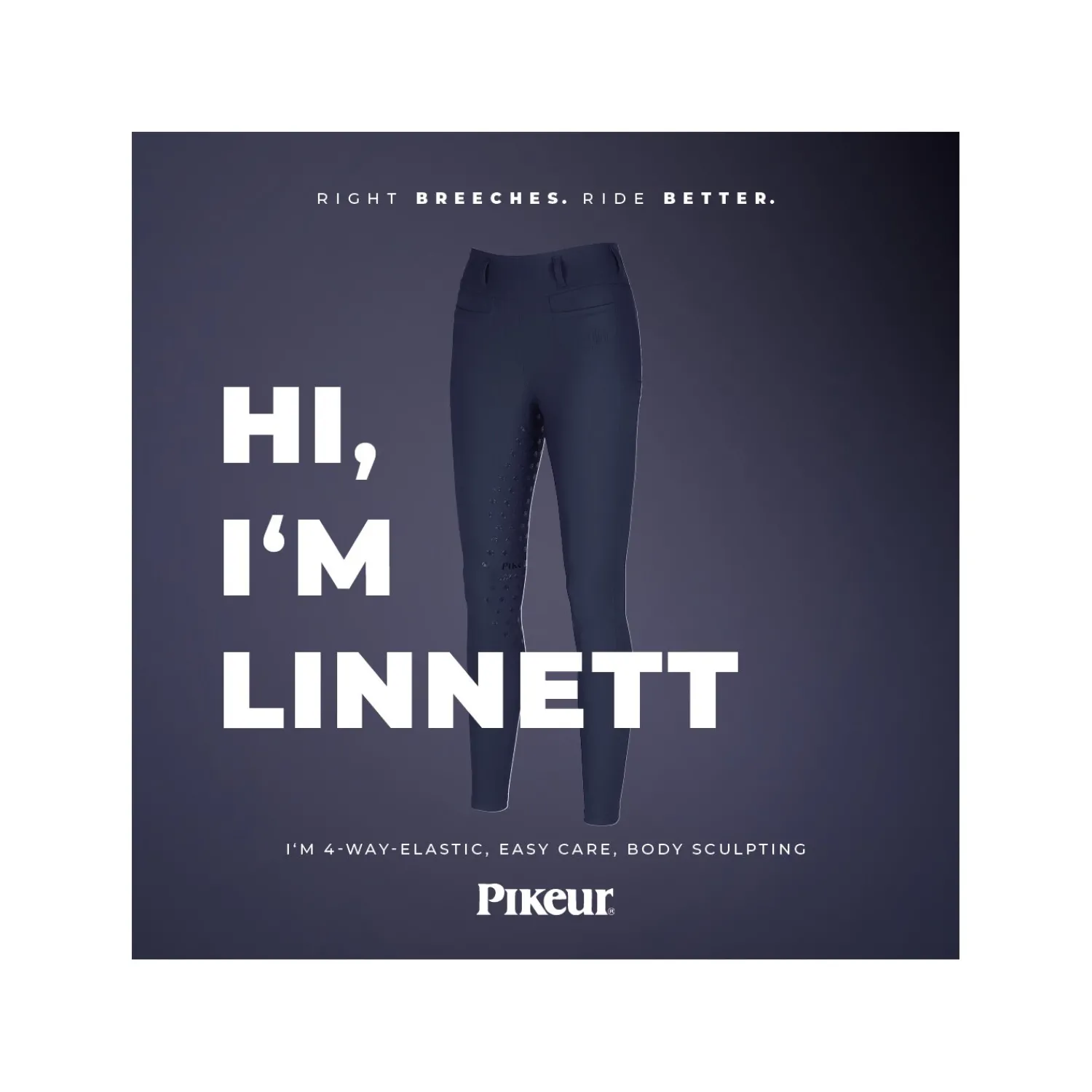 Damen PIKEUR Reithosen<Athleisure Reithose Seamless-Thight Linnett Highwaist SD