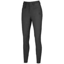 Damen PIKEUR Reithosen<Grip-Kniebesatz-Reithose Highwaist