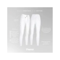 Damen PIKEUR Reithosen<Highwaist Gesäßeinsatz-Reithose New Candela FFL