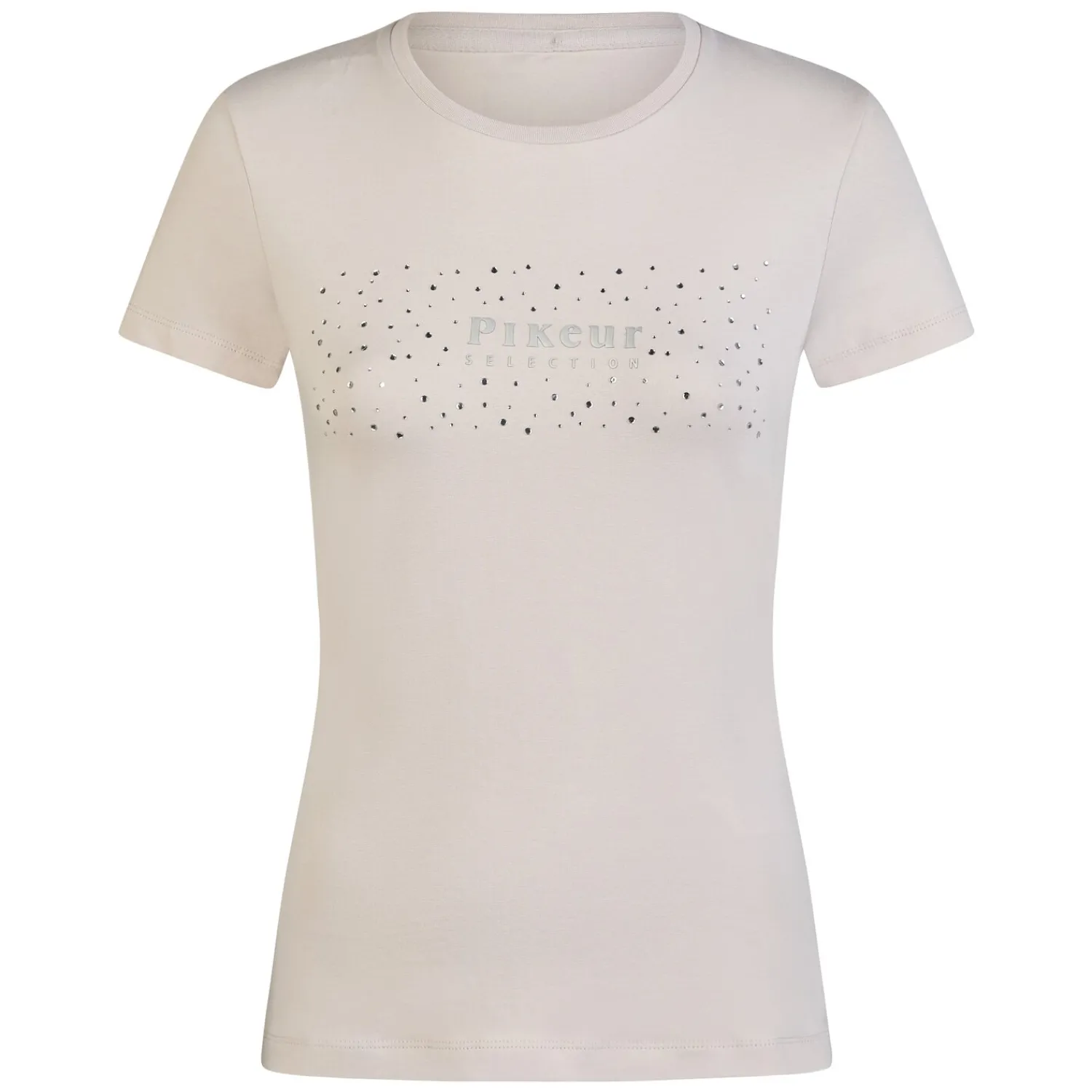 Damen PIKEUR Polo & T-Shirts<Selection Baumwollshirt mit Rundhals COTTON