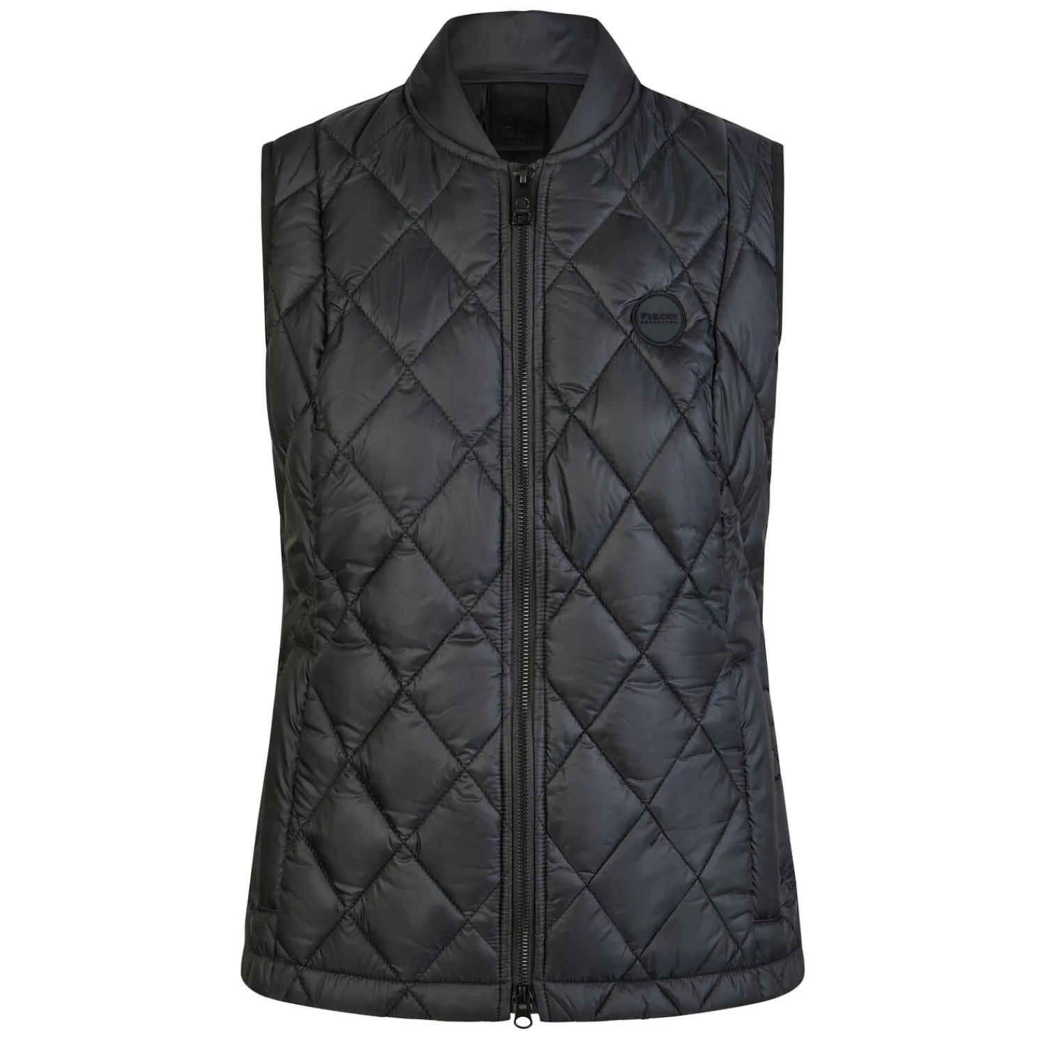 Damen PIKEUR Westen<Selection Steppweste mit Collegekragen QULITED VEST