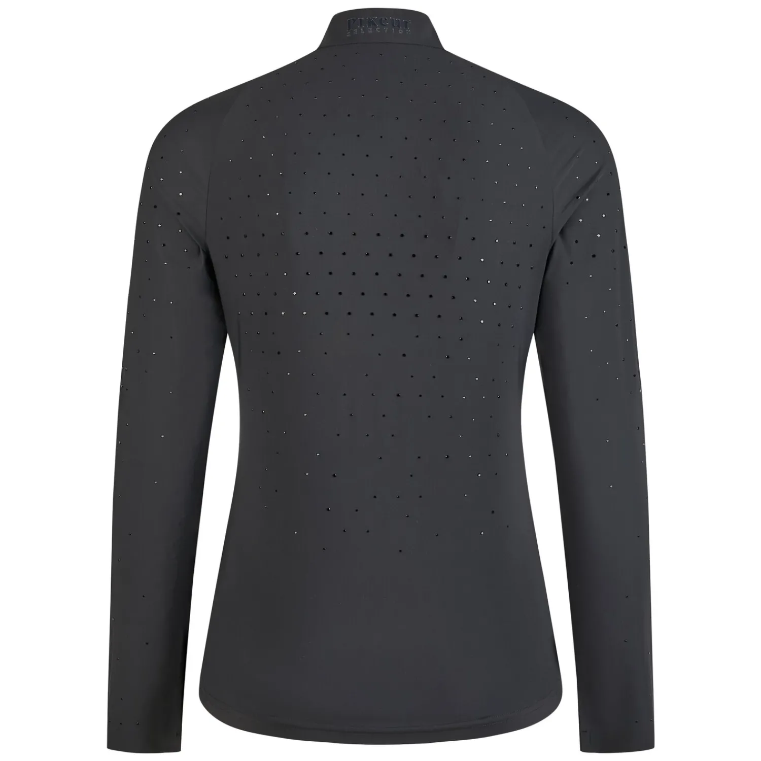 Damen PIKEUR Funktionsshirts|Pullover & Hoodies<Selection Trainingsshirt mit Rhinestones FUNCTION ZIP SHIRT