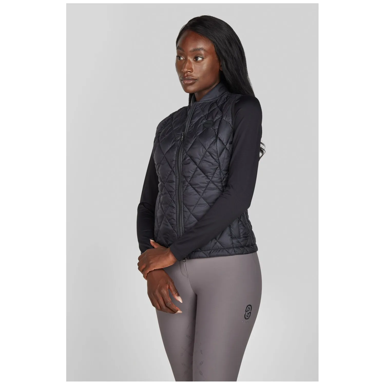 Damen PIKEUR Funktionsshirts|Pullover & Hoodies<Selection Trainingsshirt mit Rhinestones FUNCTION ZIP SHIRT