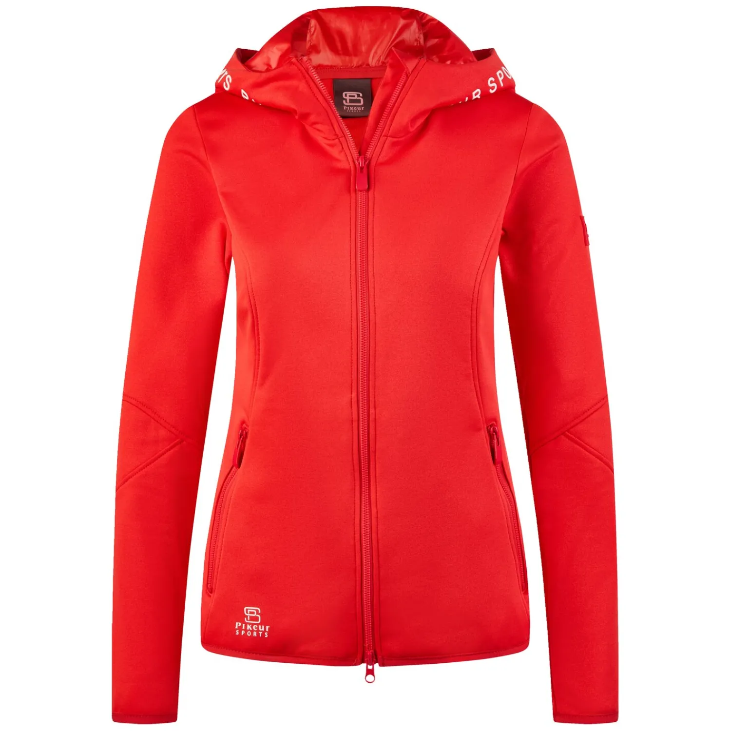 Damen PIKEUR Reitjacken<Sports Collection Sommer-Fleecejacke mit Kapuze