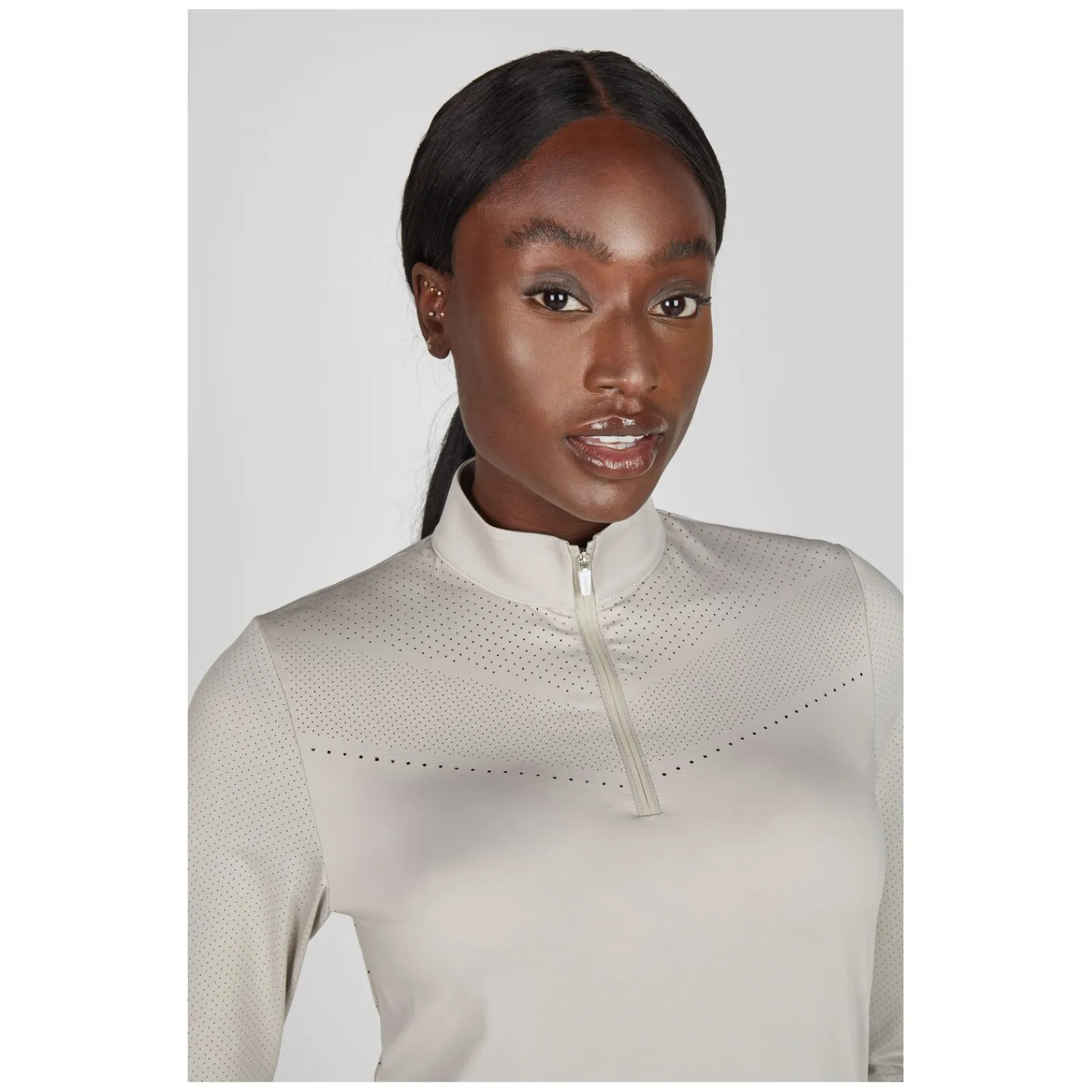Damen PIKEUR Funktionsshirts|Pullover & Hoodies<Sports Funktions-Langarmshirt LASERCUT
