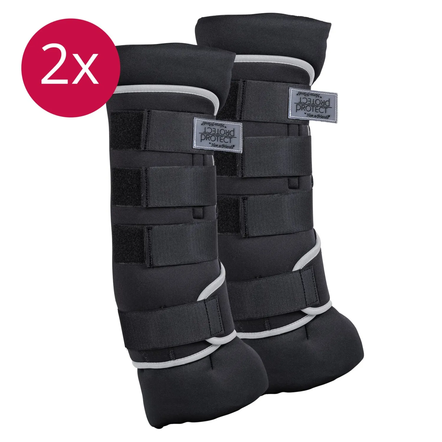 Loesdau Transportgamaschen|Gamaschen<PROTECT by Horse-friends Set Wellness - Stallgamaschen, für Vorder- und Hinterbeine