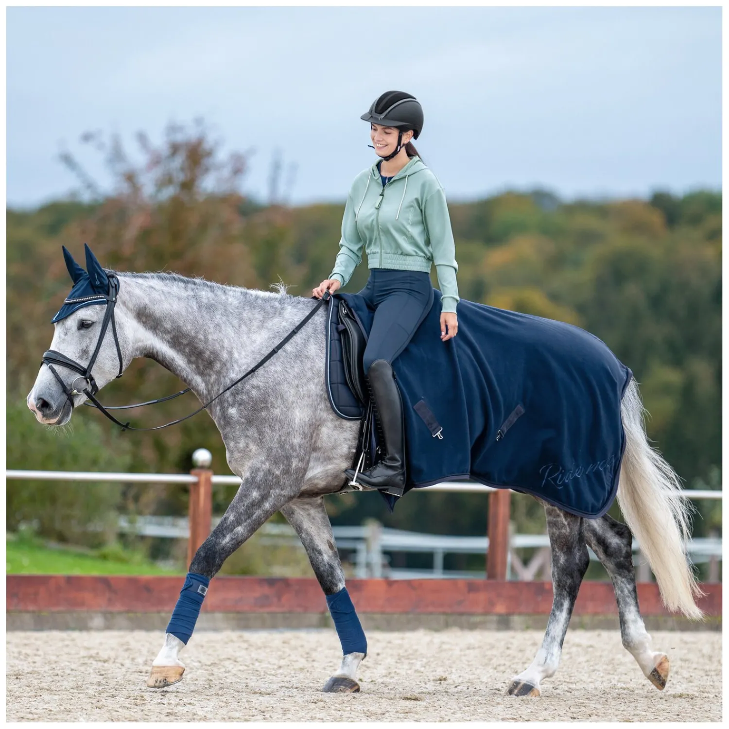 RIDE now Pferdedecken|Transportdecken<Abschwitzdecke
