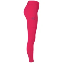 Damen Loesdau Reithosen<RIDE now Grip-Halbbesatz-Reitleggings mit Mesh