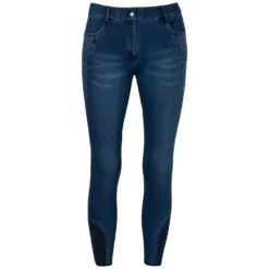 Damen RIDE now Reithosen<Grip-Vollbesatz-Jeansreithose
