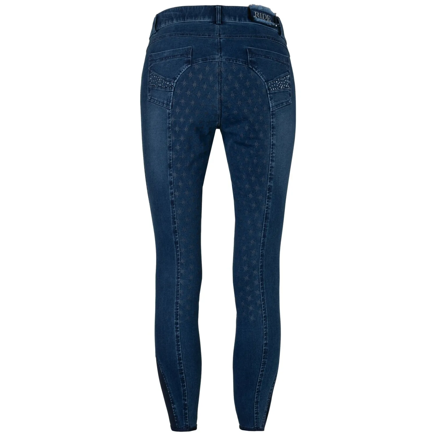 Damen RIDE now Reithosen<Grip-Vollbesatz-Jeansreithose