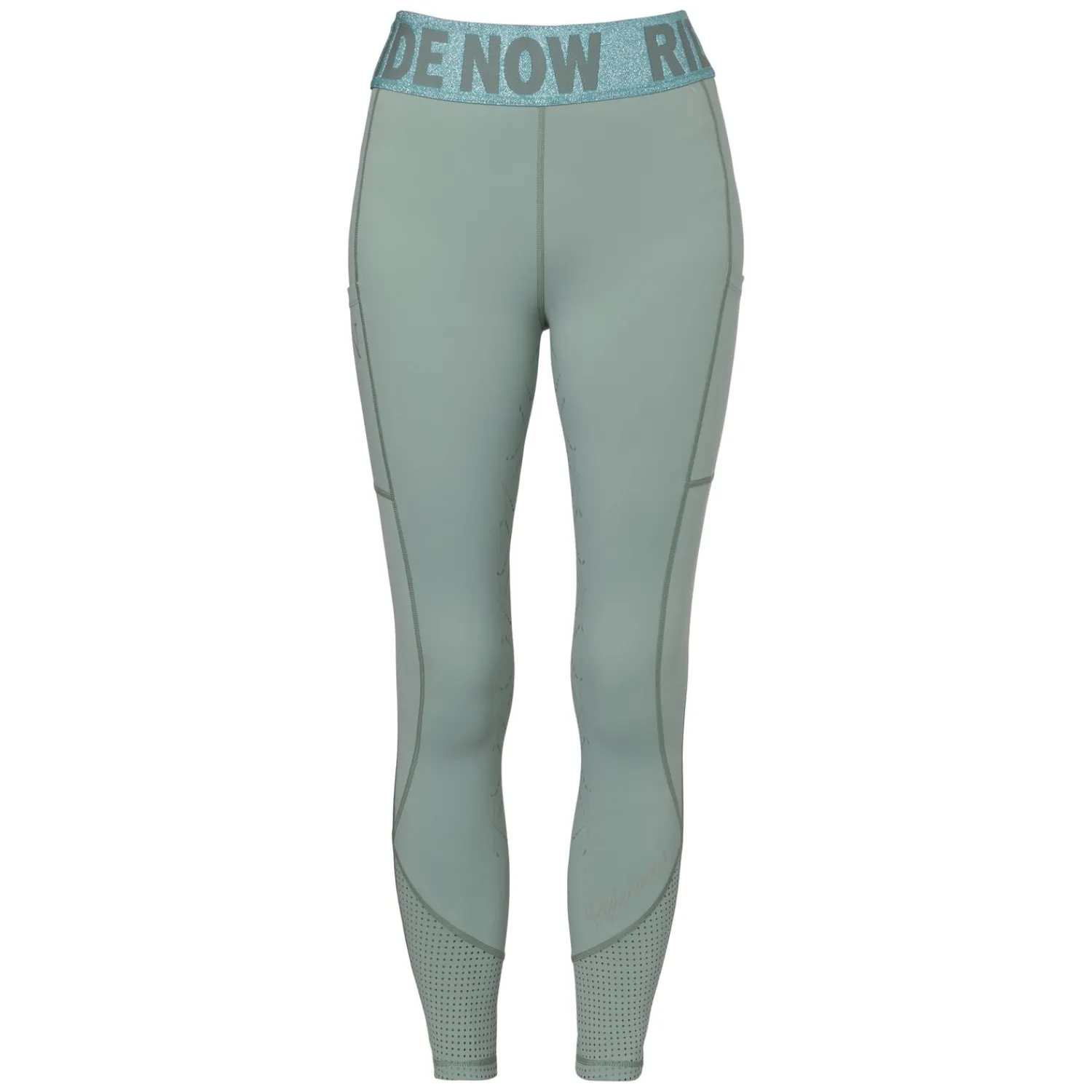 Damen RIDE now Reithosen<Grip-Vollbesatz-Reitleggings mit Mesh