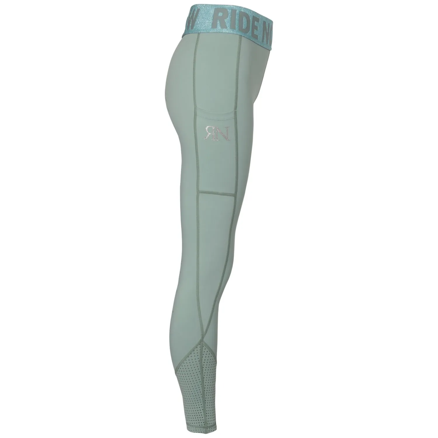 Damen RIDE now Reithosen<Grip-Vollbesatz-Reitleggings mit Mesh