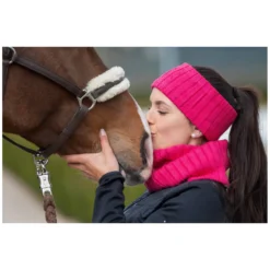 Loesdau Mützen & Schals<RIDE now Neckwarmer mit Glitzersteinen