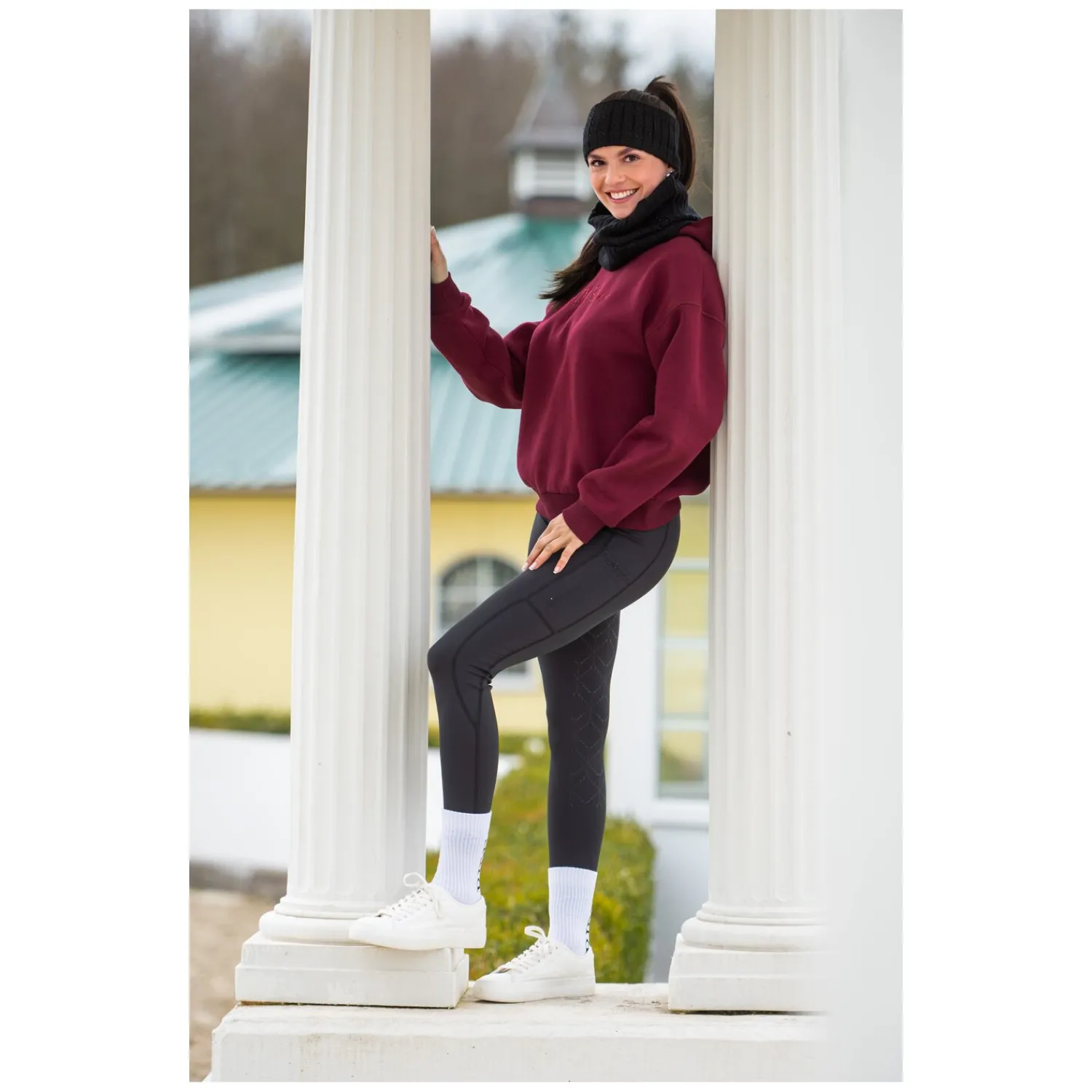 RIDE now Reitsocken<Socken im Tennissockenstyle