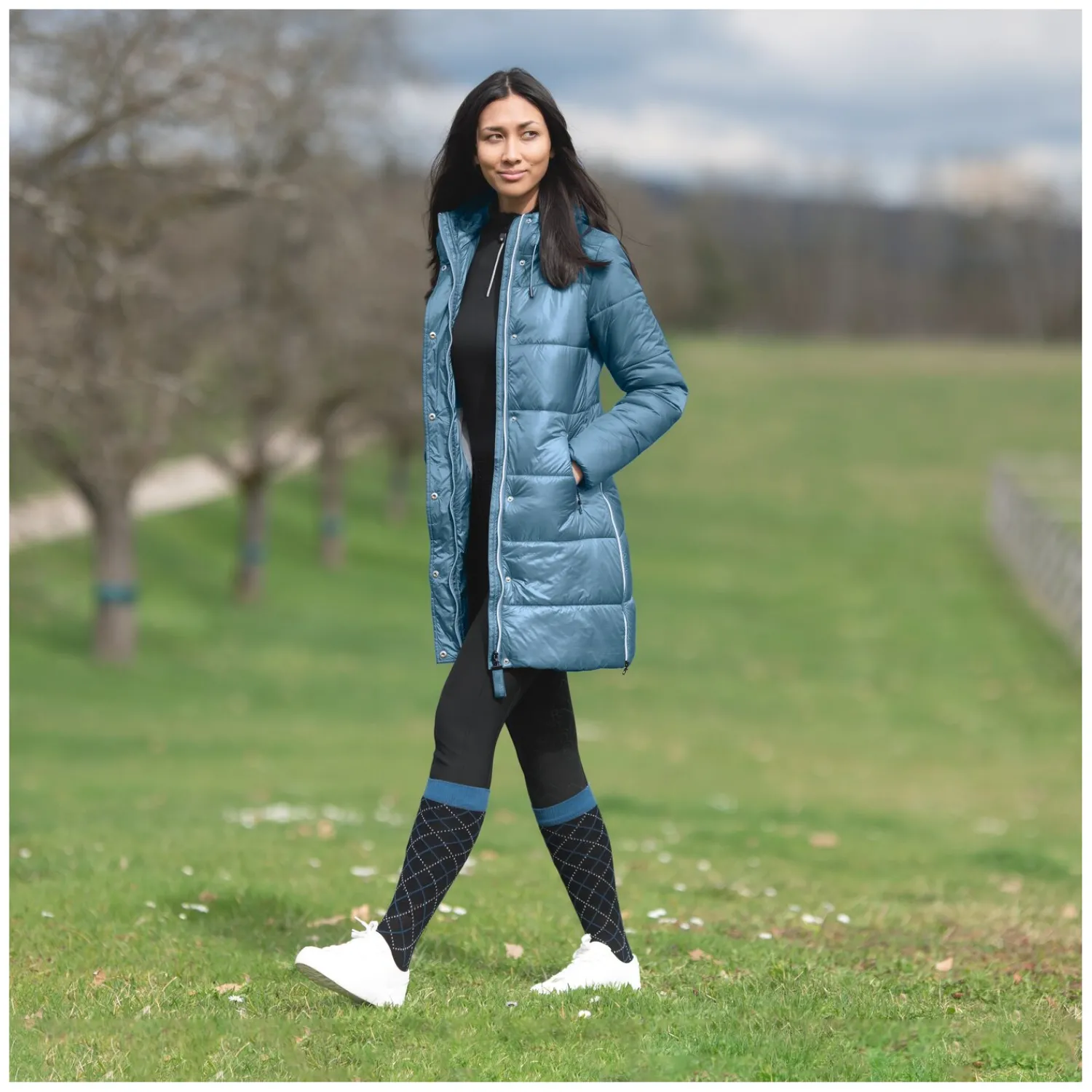 Damen RIDE now Reithosen<Softshell Grip-Vollbesatz-Reithose