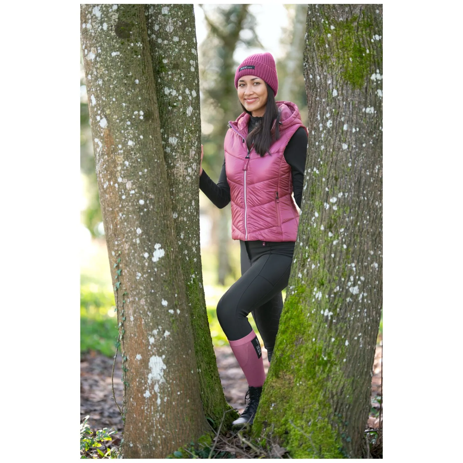 Damen RIDE now Reithosen<Softshell Grip-Vollbesatz-Reithose