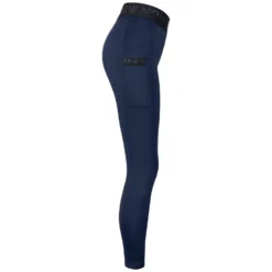Damen RIDE now Reithosen<Thermo-Reitleggings Grip-Halbbesatz