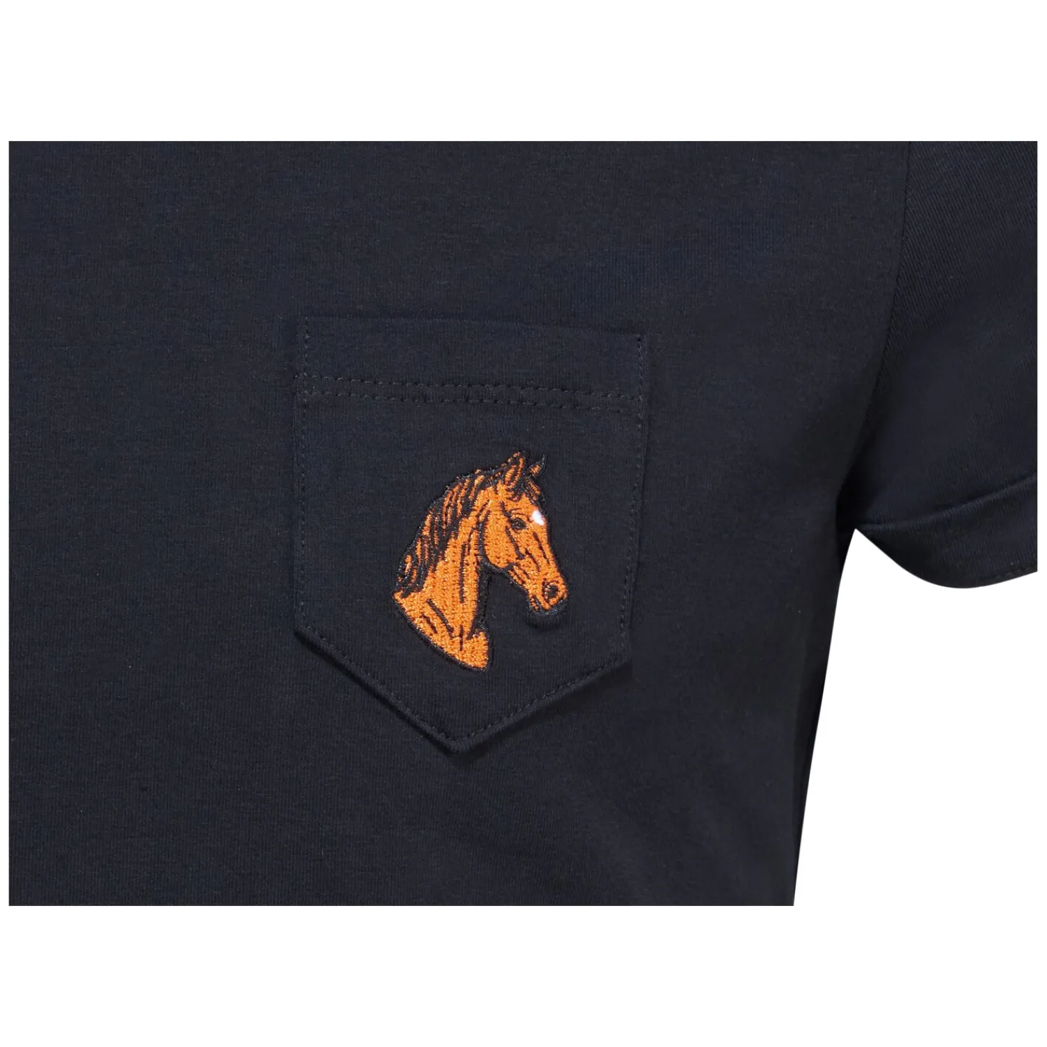 Kinder RIDE now Polo & T-Shirts<T-Shirt mit Pferdekopfstickerei für Kinder
