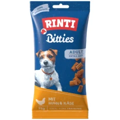 Loesdau Hundesnacks<RINTI Bitties Adult Huhn und Käse
