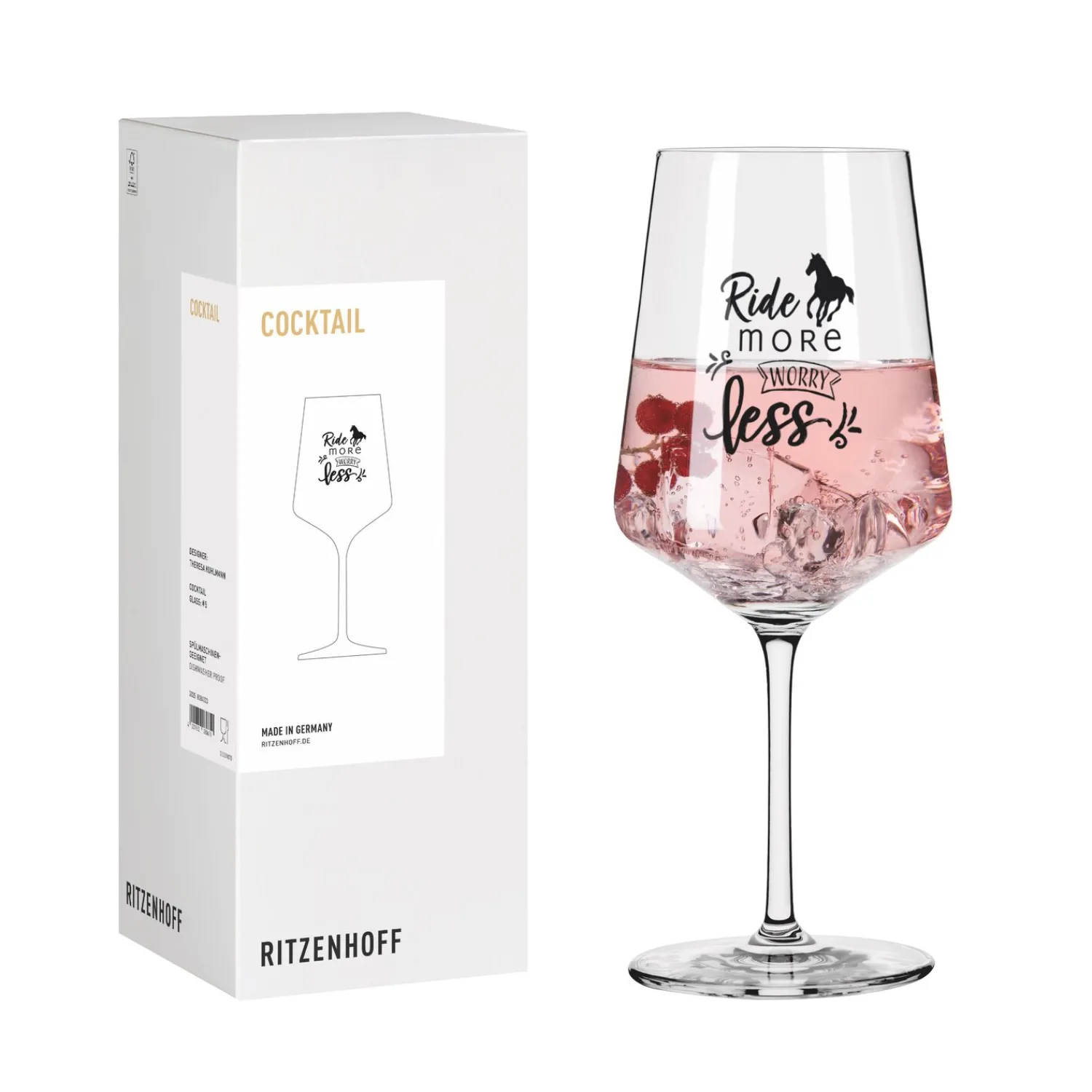 Loesdau Geschenke Für Reiter<RITZENHOFF Cocktailglas Reitgold