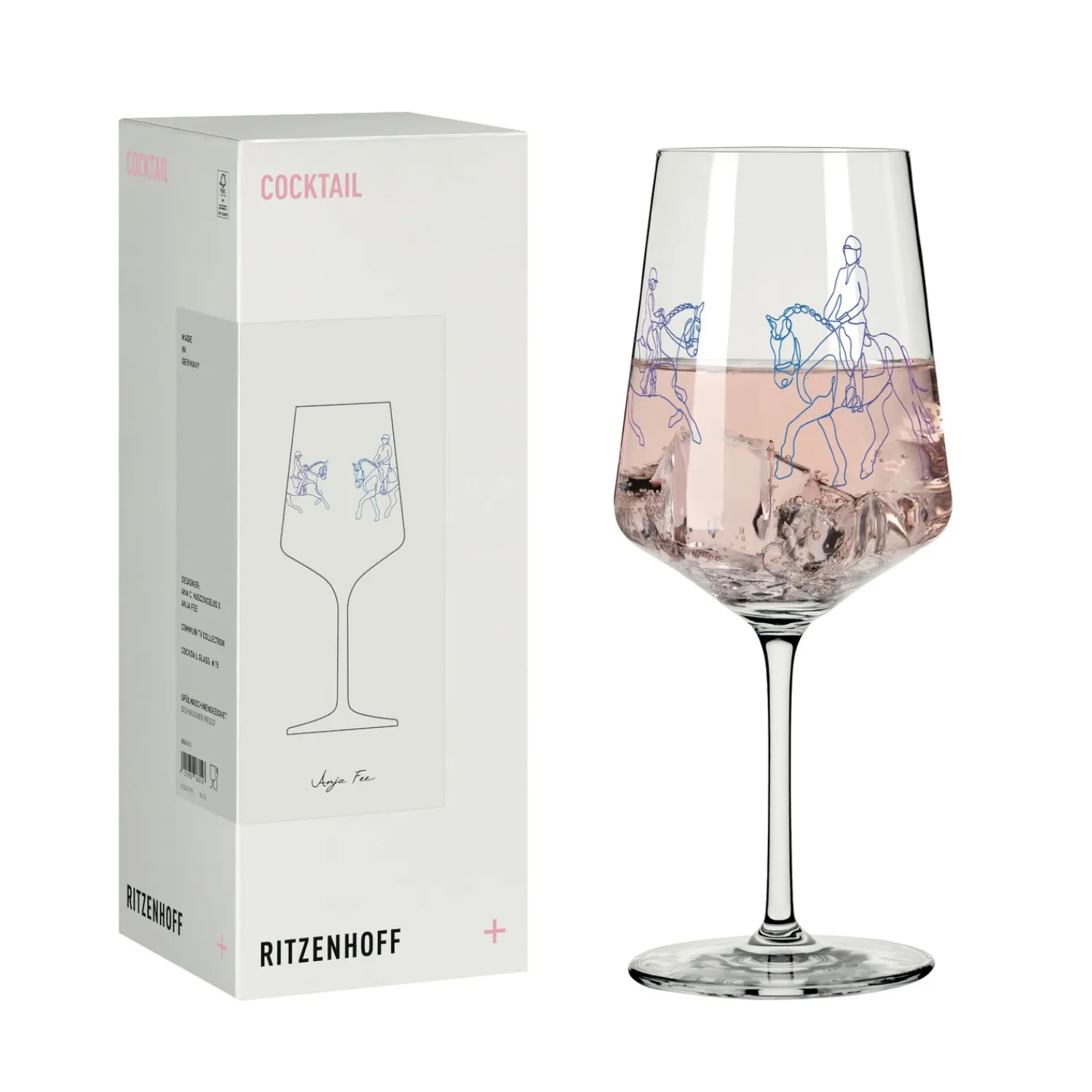Loesdau Geschenke Für Reiter<RITZENHOFF Cocktailglas Reitgold