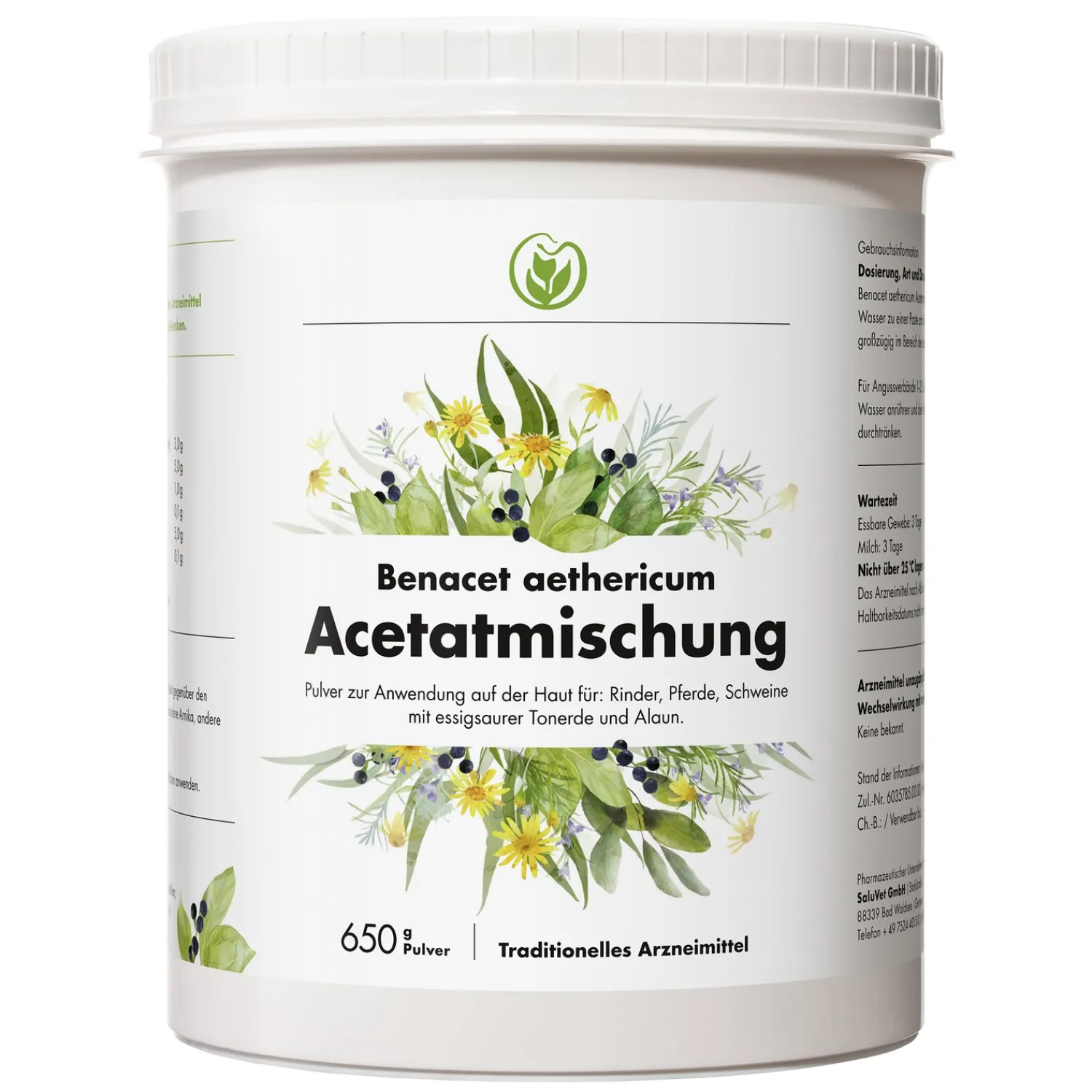 Loesdau Abkühlen Und Regenerieren|Pferdepflege<SaluVet Benacet aethericum Acetatmischung