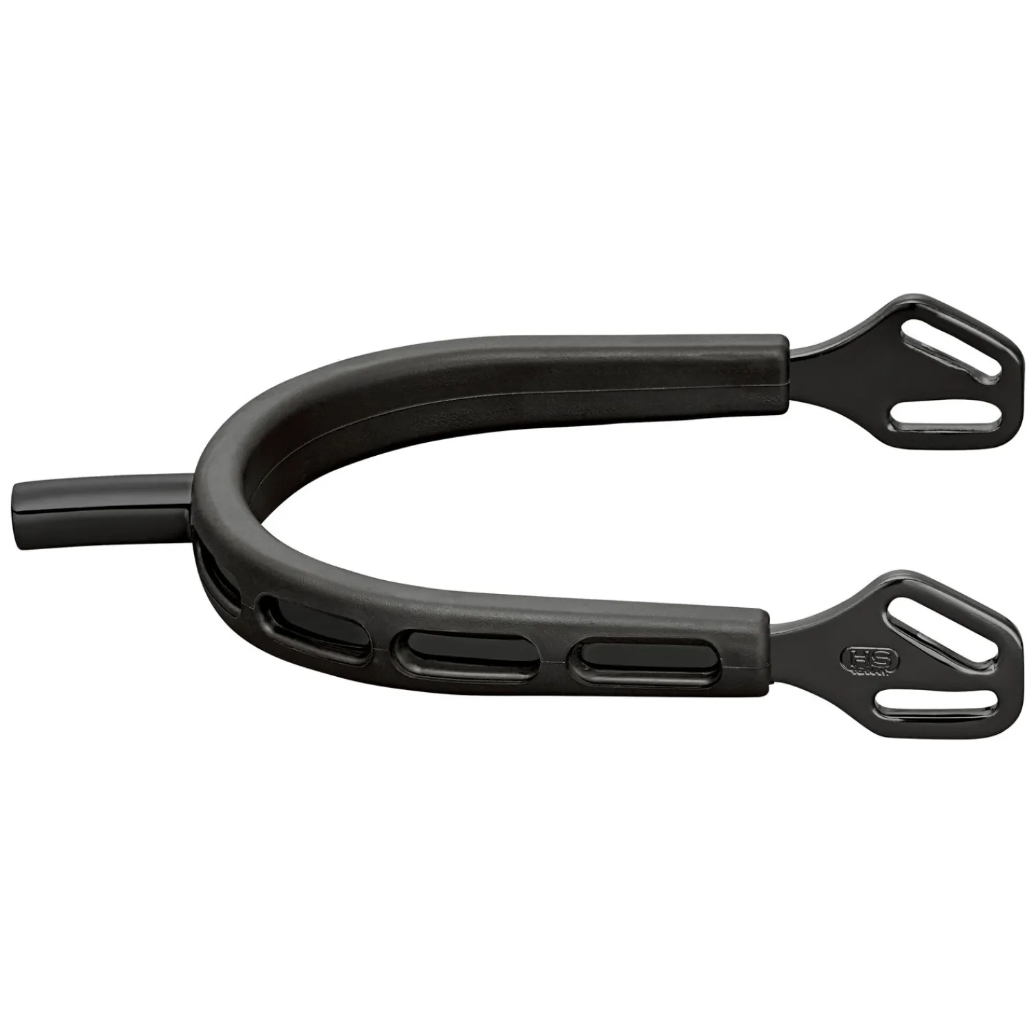 Loesdau Sporen & Sporenriemen<SPRENGER ULTRA fit EXTRA GRIP Sporen Black Series, mit Dorn