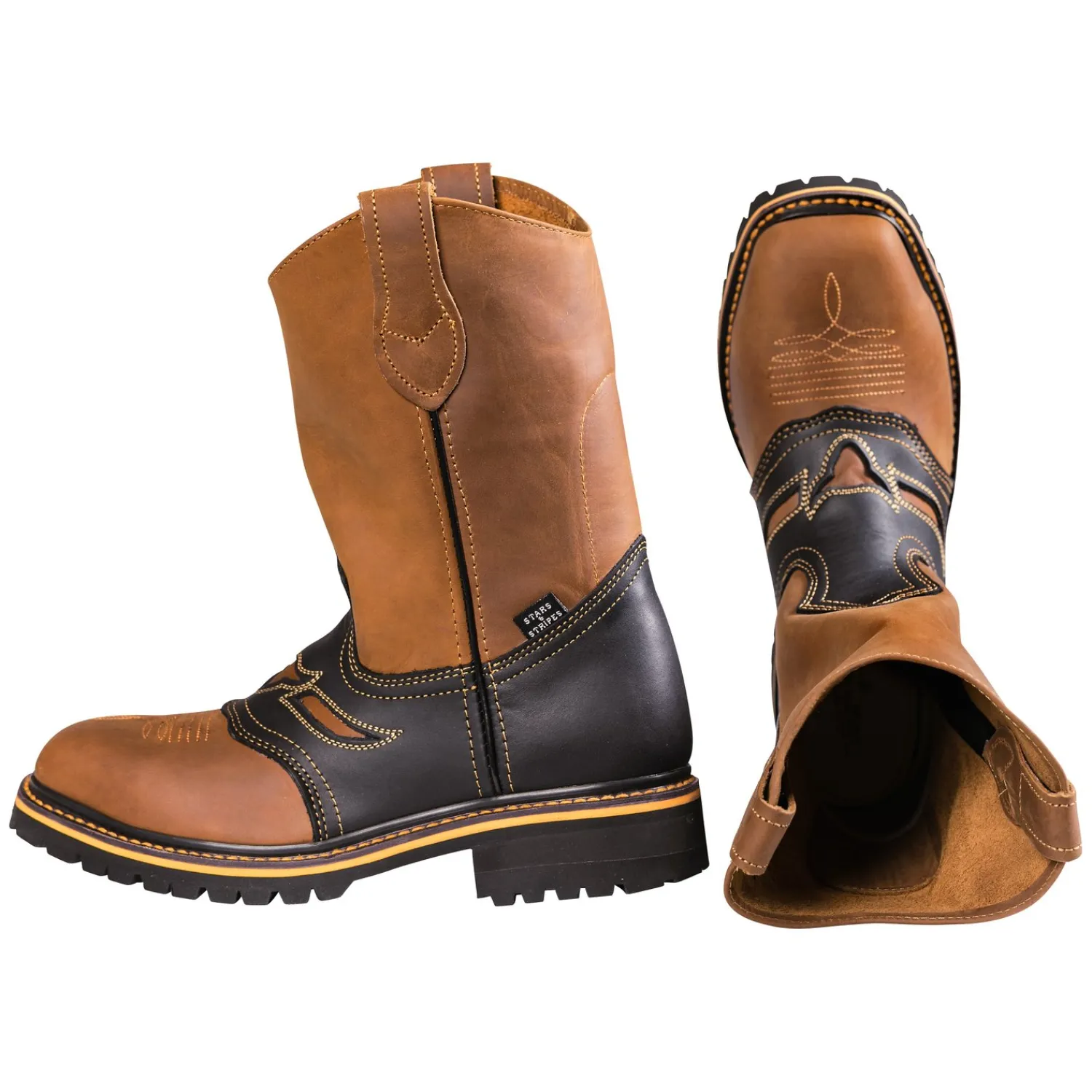 STARS & STRIPES Freizeitschuhe<Westernstiefel Workerboot WB-32