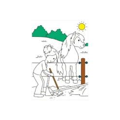 Loesdau Geschenke Für Reiter<TESSLOFF Mini Zaubermalblock ToGo Ponyhof