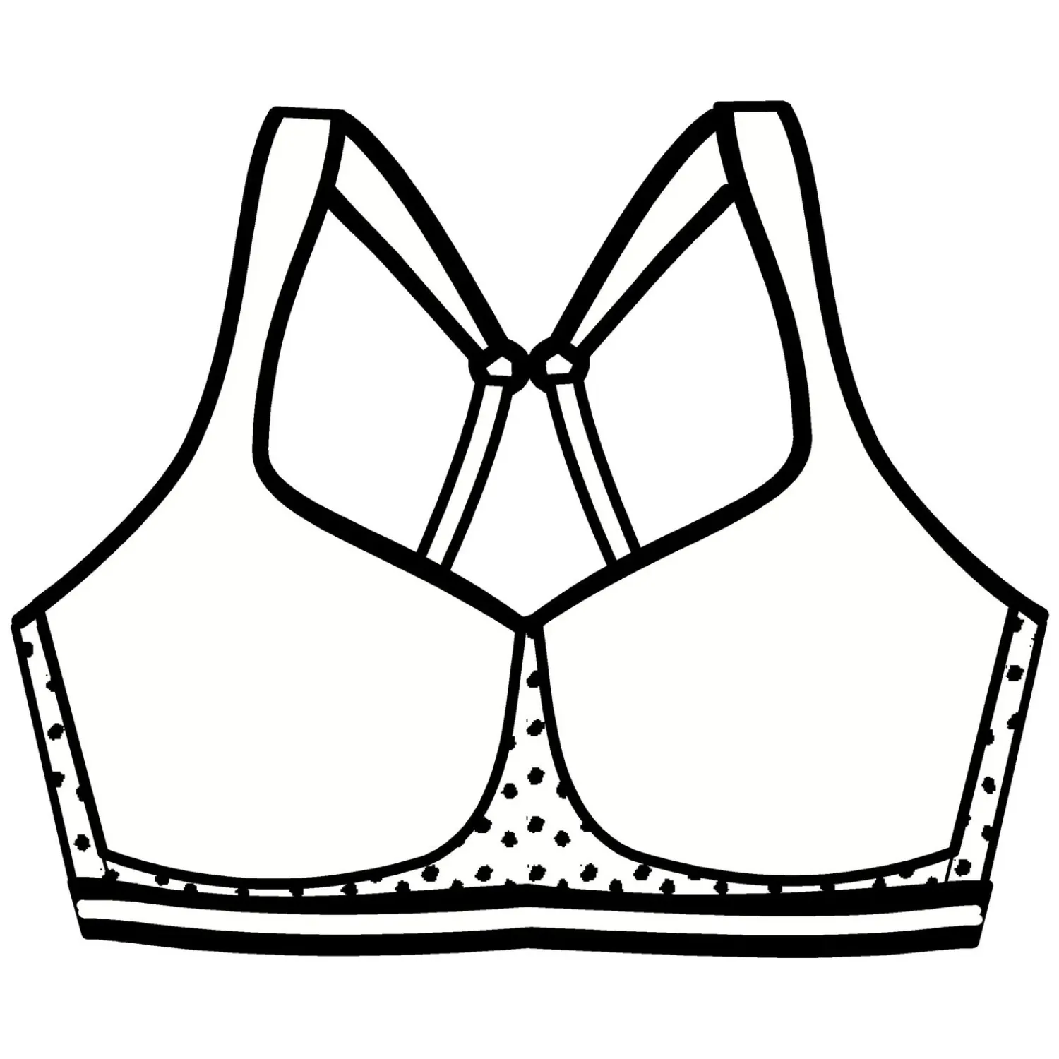 Damen VIANIA Reitunterwäsche<Sport-BH Goldie High Function