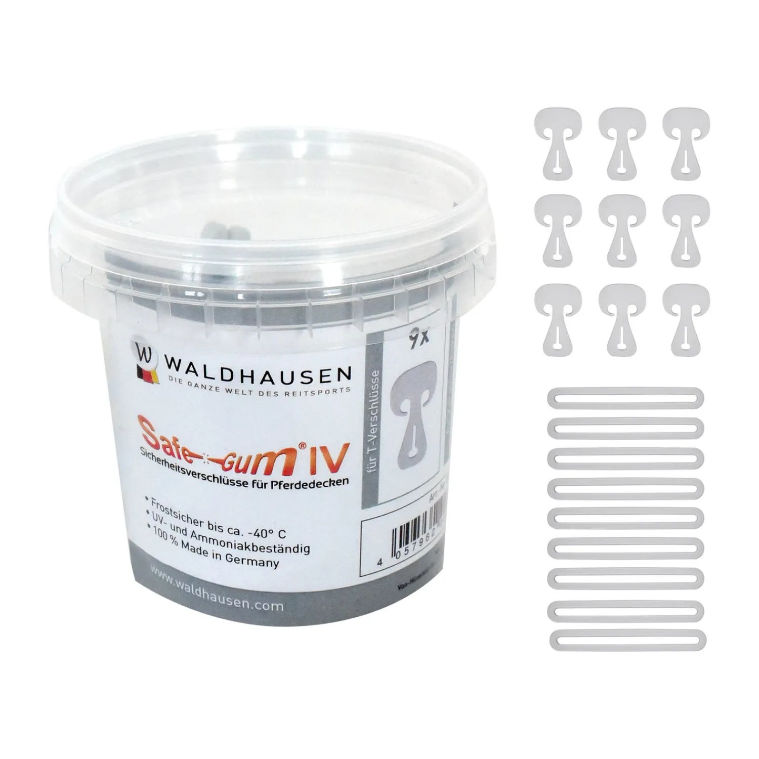 Loesdau Deckenzubehör<WALDHAUSEN Safe-Gum Soll-Bruch-Gummis