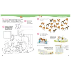 Loesdau Geschenke Für Reiter|Bücher & Multimedia<WAS IST WAS Junior Mitmach-Heft Pferde und Ponys - Spiele, Rätsel, Sticker