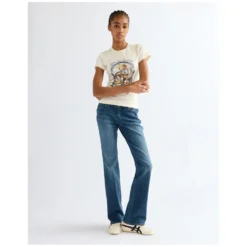 Damen Wrangler Polo & T-Shirts<T-hirt hrunken Band Tea