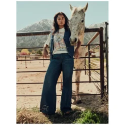 Damen Wrangler Polo & T-Shirts<T-hirt hrunken Band Tea