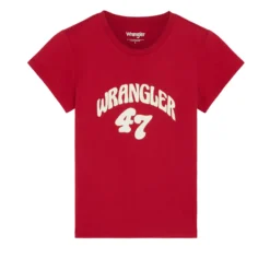 Damen Wrangler Polo & T-Shirts<T-hirt hrunken Band Tea