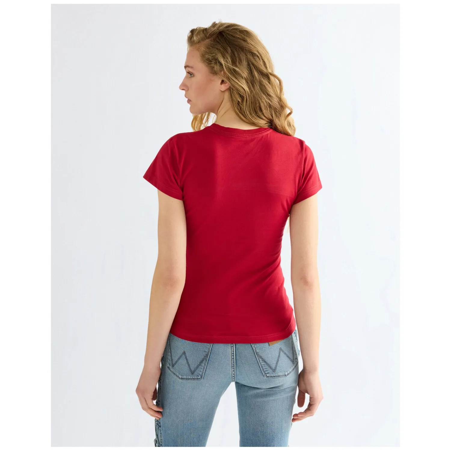 Damen Wrangler Polo & T-Shirts<T-hirt hrunken Band Tea