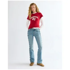 Damen Wrangler Polo & T-Shirts<T-hirt hrunken Band Tea