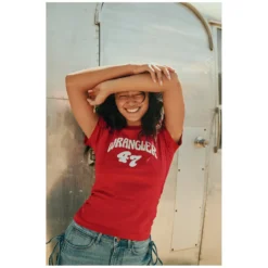 Damen Wrangler Polo & T-Shirts<T-hirt hrunken Band Tea